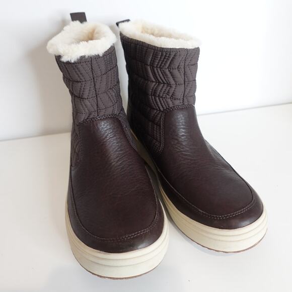 Merrell Haven Bluff Polar Brown Waterproof Booties size 10 - Picture 3 of 9